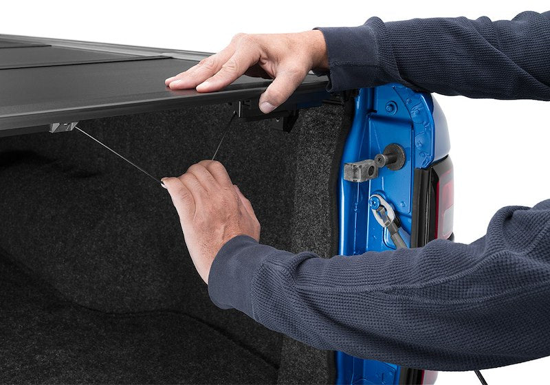 UnderCover Ultra Flex Hard Folding Tonneau Cover 6.5 Ft. Fits 2019-25 Ram 1500 (New Body Style) w/o RamBox and w/o Multifunction Tailgate