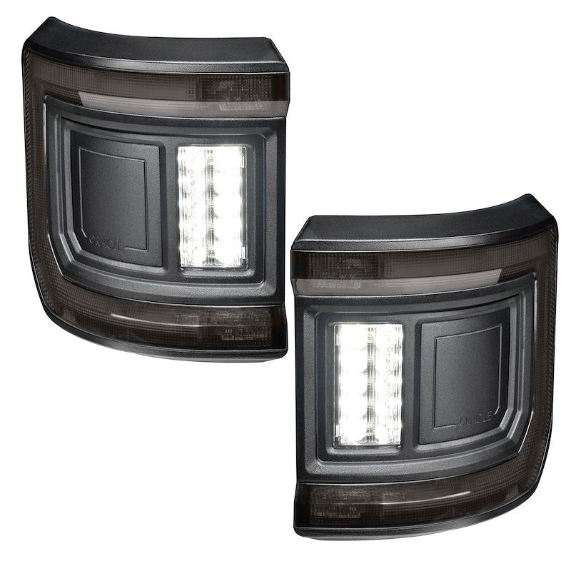 Oracle LED Tail Lights Tinted Lens Black Housing Flush Mount 10 LEDs