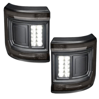 Oracle LED Tail Lights Tinted Lens Black Housing Flush Mount 10 LEDs