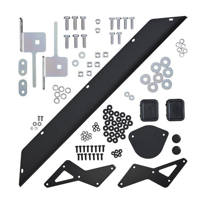 ARB One-Piece Off-Road Rear Bumper Fits 2007-2018 Jeep Wrangler JK - Textured Black Steel, D-Ring Ready with Jacking Points & Tire Carrier Option (1 pc)