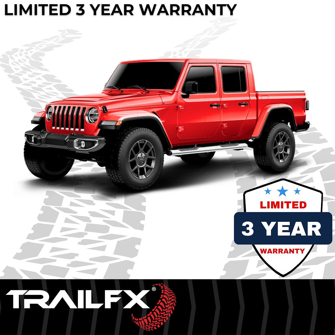 TrailFX 5" Oval Straight Step Bar for 2020-25 Jeep Gladiator – Stainless (A7099S)