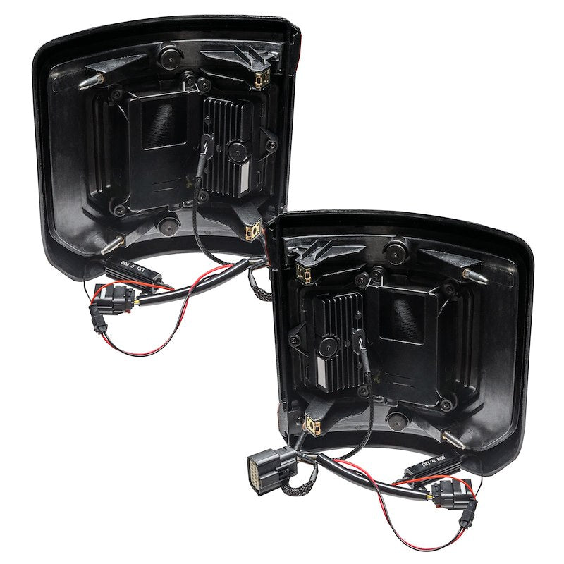 Oracle LED Tail Lights Tinted Lens Black Housing Flush Mount 10 LEDs