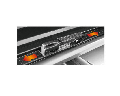 INNO Racks Cargo Carrier Matte Black 14 cu ft - Fits All Cross Bars, Dual Opening, Lockable with Hardware