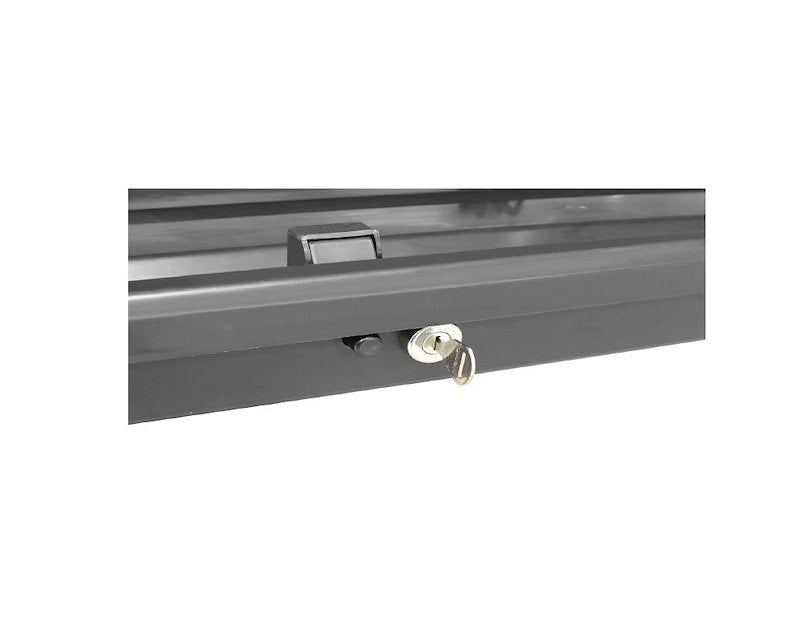 INNO Racks Cargo Carrier Matte Black 14 cu ft - Fits All Cross Bars, Dual Opening, Lockable with Hardware