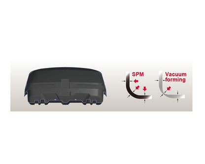 INNO Racks Cargo Carrier Matte Black 14 cu ft - Fits All Cross Bars, Dual Opening, Lockable with Hardware