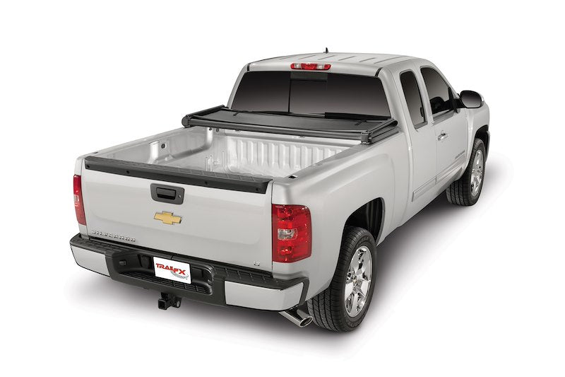 TrailFX Soft Folding Tonneau Cover for Pickup Trucks - Fits 1999-2007 GMC Silverado/Sierra