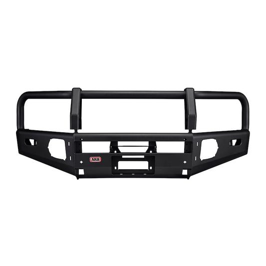 ARB Summit Bar Front Bumper for Truck – Fits 2020-2023 Toyota Tacoma – Black Steel, With Grille Guard, Winch & Fog Light Mounts (1PC)
