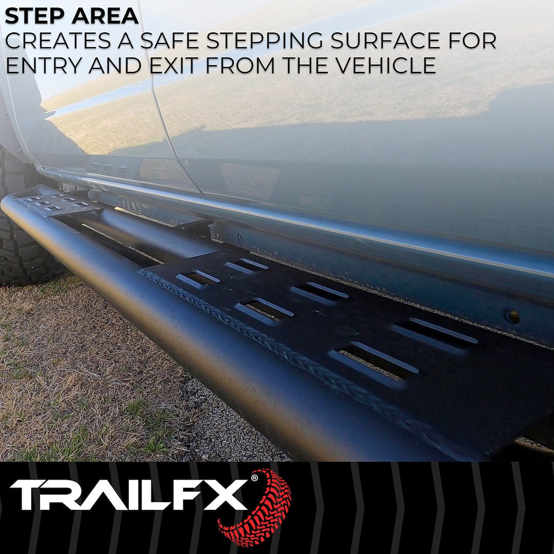 TrailFX Rocker Guards for 2021-25 Ford Bronco 2 Door (BR012T)