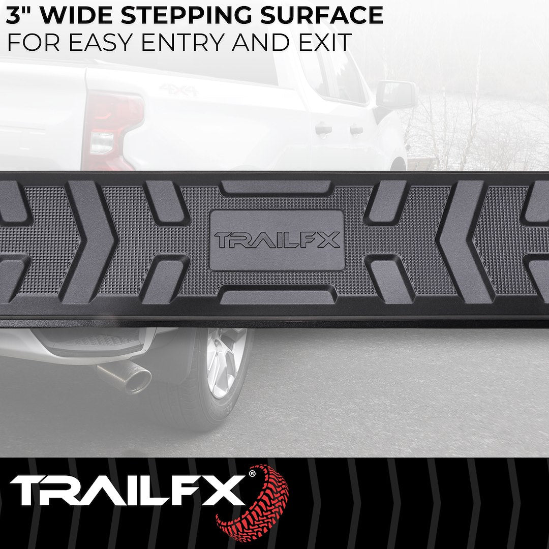 TrailFX A4 Step Bars for 2015-21 GM Colorado/Canyon Extended Cab (AL4001B)