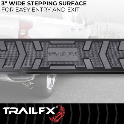 TrailFX A4 Step Bars for 2015-21 GM Colorado/Canyon Extended Cab (AL4001B)