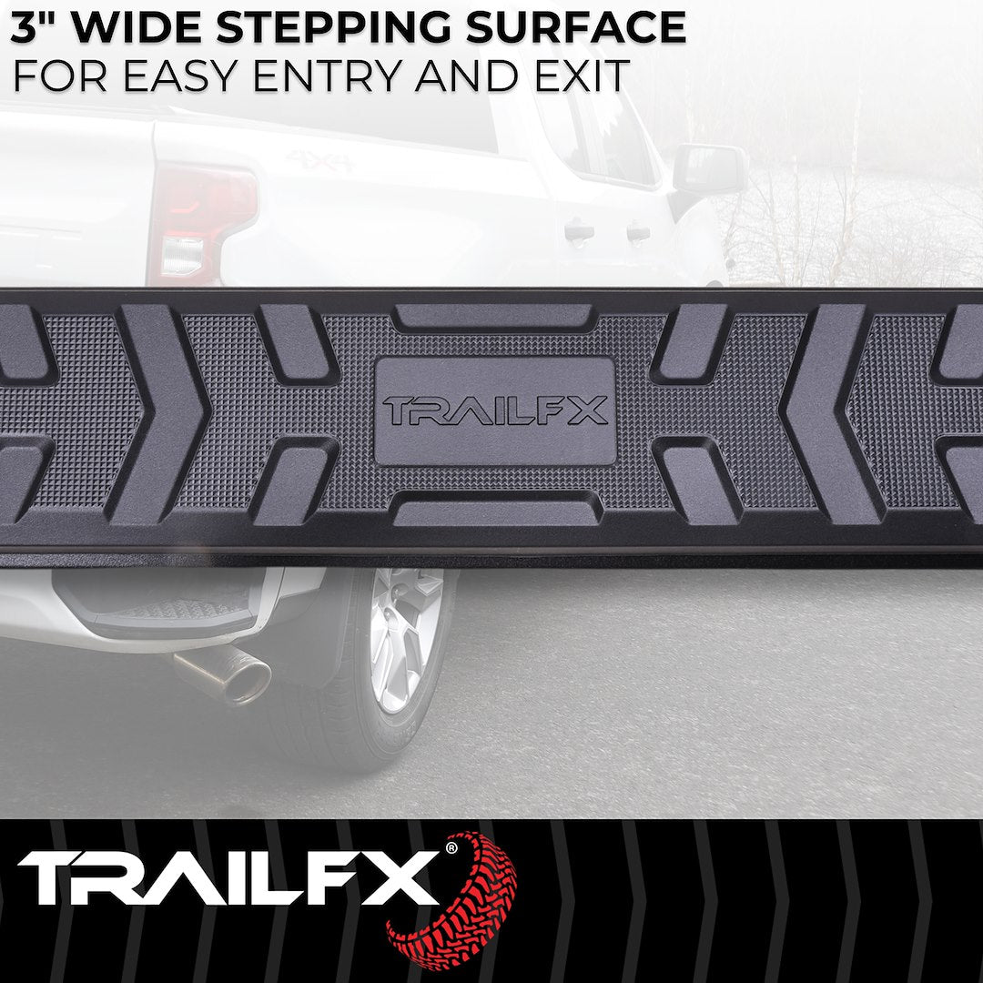 TrailFX A4 Step Bars for 2005-20 Toyota Tacoma Access Cab (AL4016B)