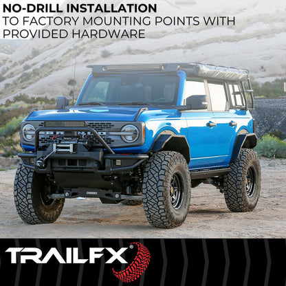 TrailFX Rear Angled Fender Flares for 2021-25 Ford Bronco 4 Door (BR008T)