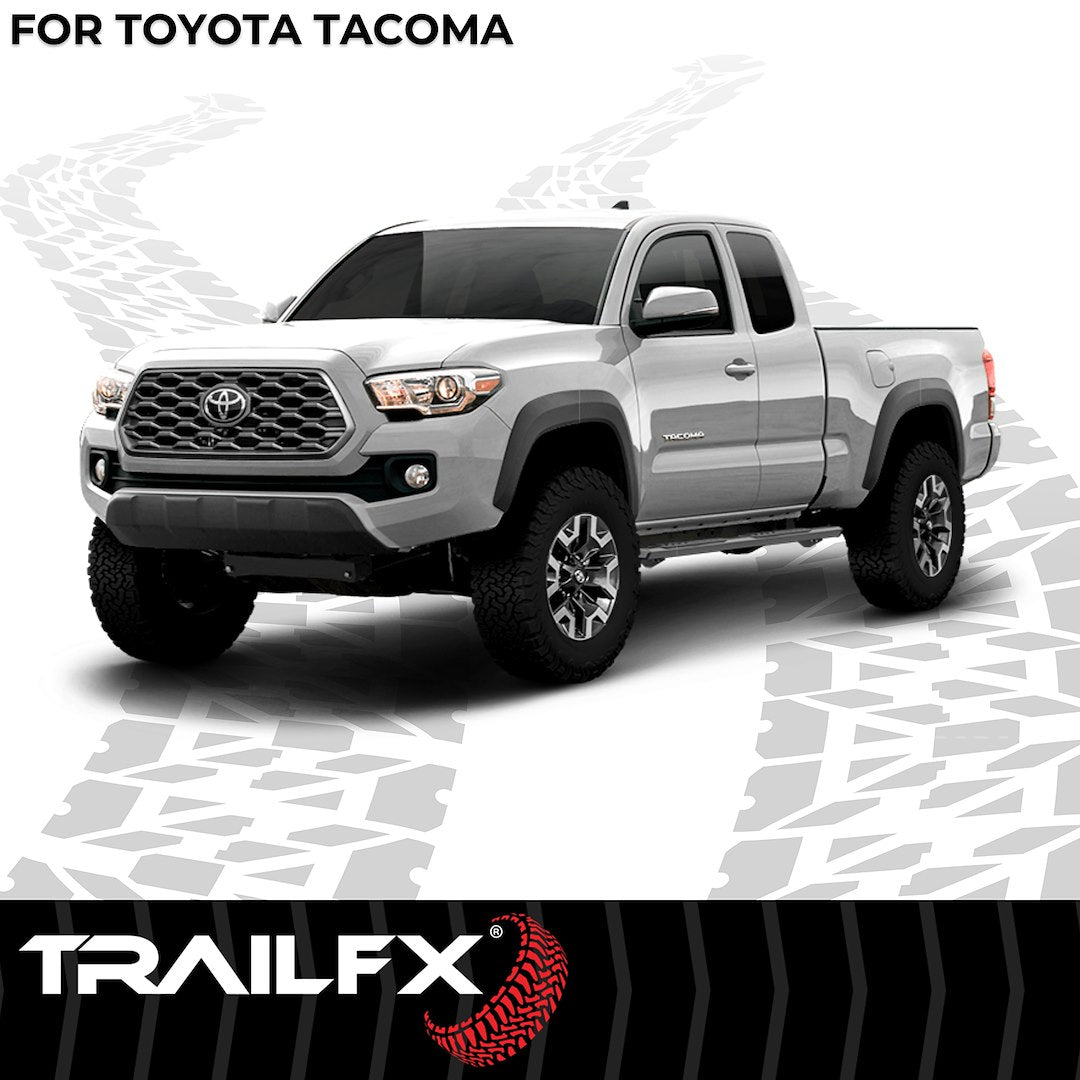 TrailFX A4 Step Bars for 2005-20 Toyota Tacoma Access Cab (AL4016B)