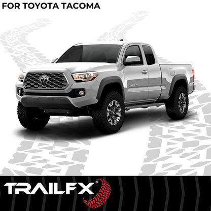 TrailFX A4 Step Bars for 2005-20 Toyota Tacoma Access Cab (AL4016B)