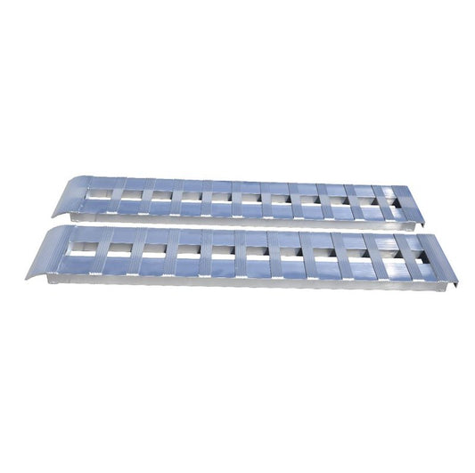 Gen-Y Hitch Non-Folding Aluminum Pickup Truck Bed Ramps for Loading - 6ft, 14 in Wide, 3,000 lb Capacity - Set of 2