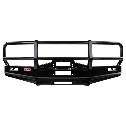 ARB Deluxe Bar Front Bumper for SUV – Fits 1990-1997 Toyota Land Cruiser / Lexus LX450 – Black Steel, With Grille Guard & Winch Mount
