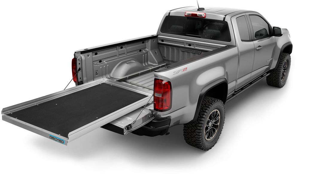 Cargo Glide Bed Slide Polished Aluminum Side Rail 63" x 49" - Fits 1996-2024 Chevrolet Express 2500