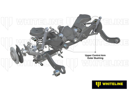 Whiteline Control Arm Bushing for Cars, SUVs - Fits 2000-2019 Ford Escape, Focus; 2004-12 Mazda 3, 5, CX-7; 2008-11 Volvo C30, & More