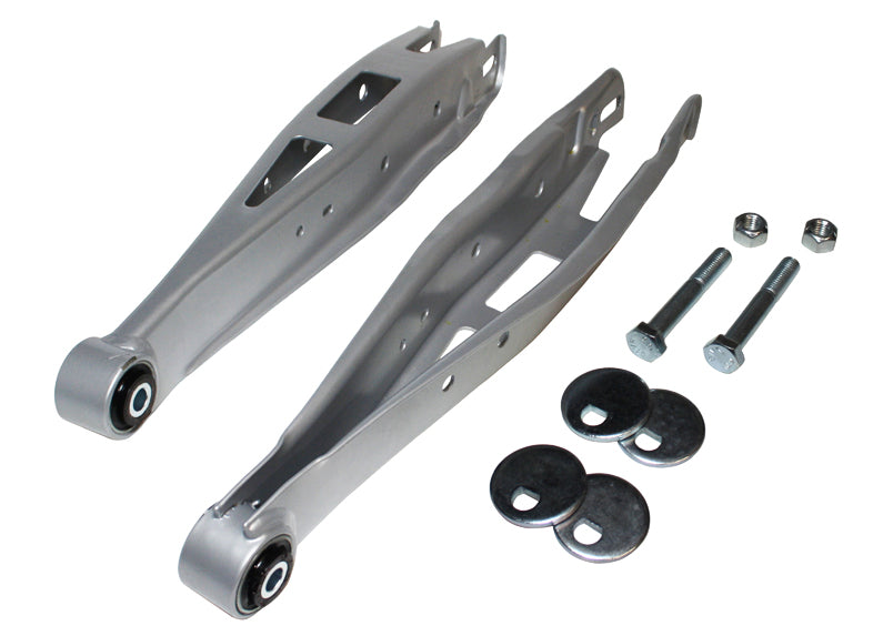 Whiteline Adjustable Rear Lower Control Arms for Cars - Fits 2013-2019 Scion FR-S, Subaru BRZ, WRX, Forester, Impreza, Toyota 86