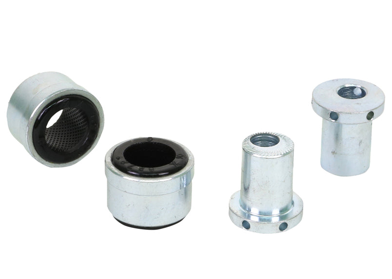 Whiteline Rear Upper Control Arm Bushing - Offset Camber Kit for Cars - Fits 2000-2013 Compact Cars (Focus, Mazda 3/5/CX-7, Volvo C30/C70/S40/V50)