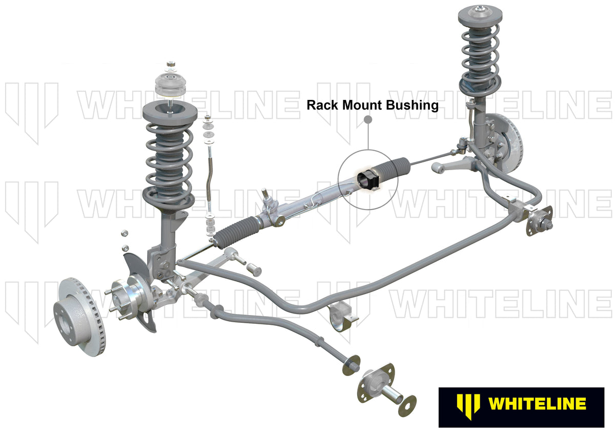 Whiteline Front Steering Rack and Pinion Mount Bushing