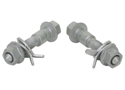 Whiteline Camber Adjusting Bolt Kit – Maximum Alignment Range & No-Slip Locking
