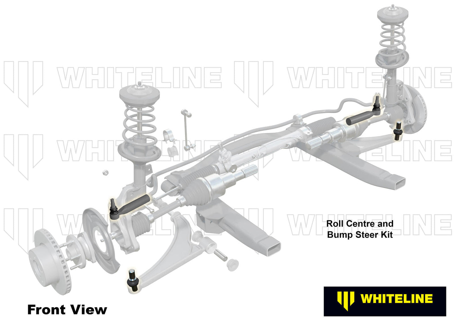 Whiteline Rear Sway Bar Bushing Kit for Cars & SUVs - Fits 1993-2018 Subaru Models, 2002-2012 Jeep Liberty, 2005-2006 Saab 9-2X