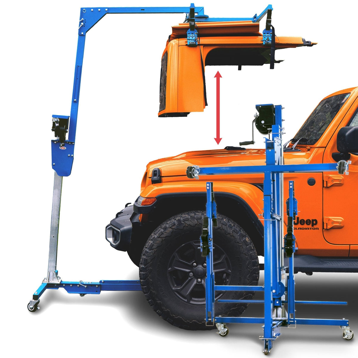 EZ4X4 2020 & Up Jeep JT Gladiator Hard Top Remover Lift