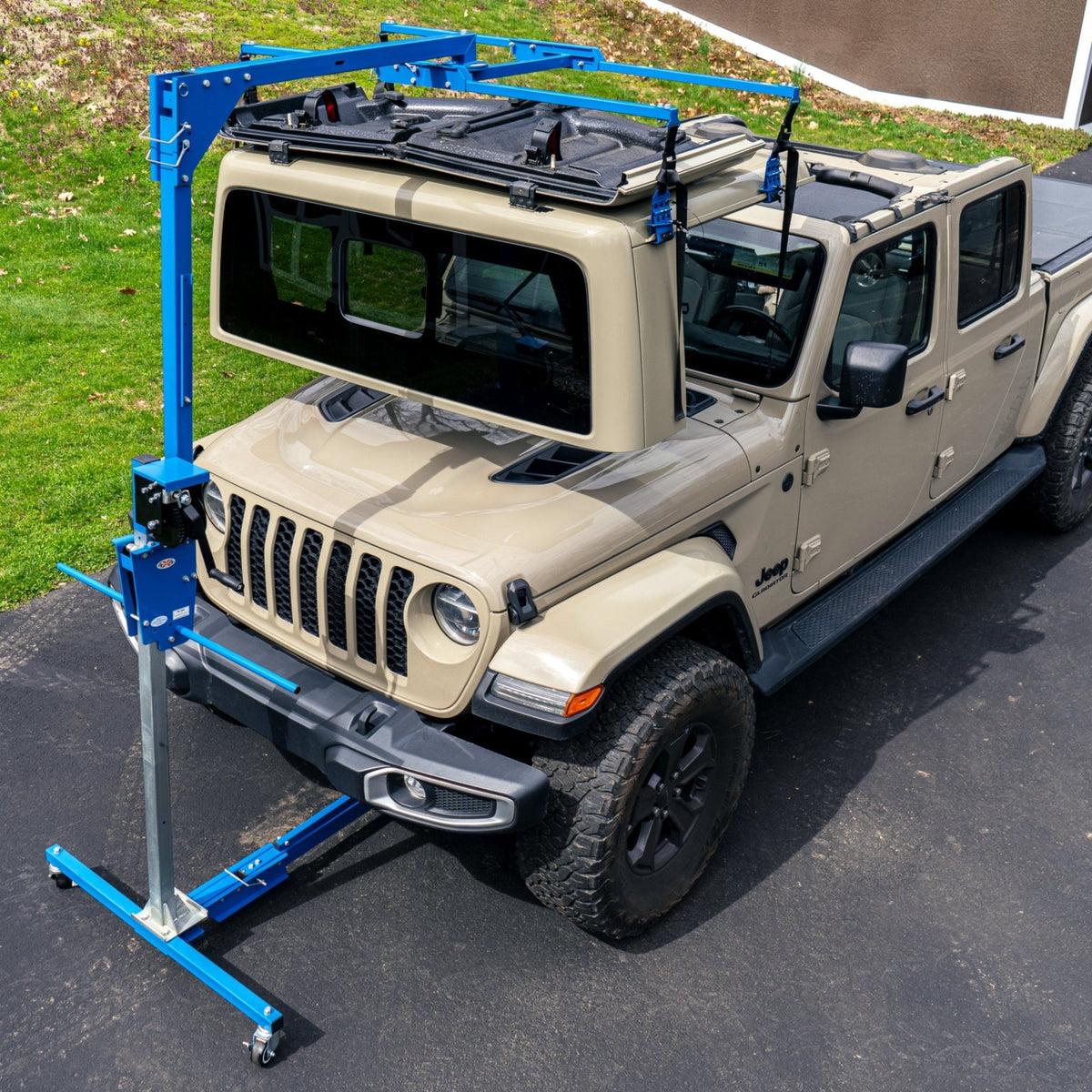 EZ4X4 2020 & Up Jeep JT Gladiator Hard Top Remover Lift