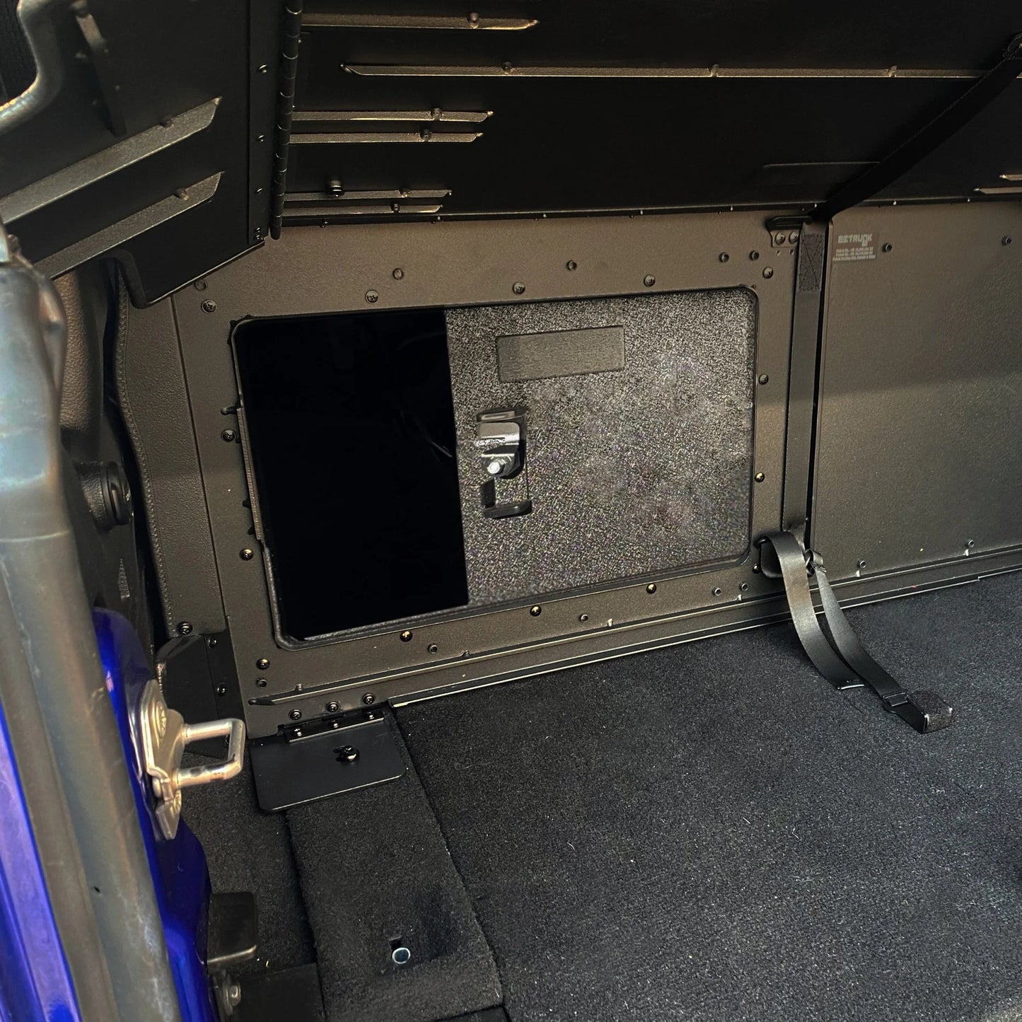 EZ4X4 Sliding Rear Door Panel with EZLock – Fits All 4-Door Jeep® Wranglers – Easy Access, Secure Deadbolt, Quick Install