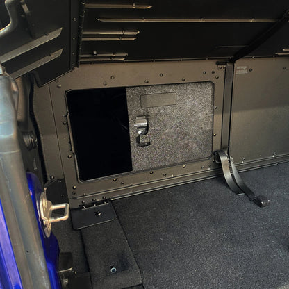 EZ4X4 Sliding Rear Door Panel with EZLock – Fits All 4-Door Jeep® Wranglers – Easy Access, Secure Deadbolt, Quick Install