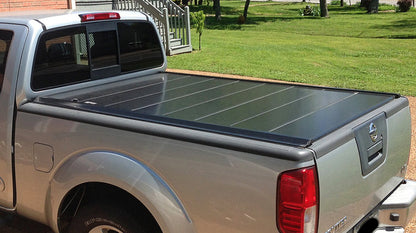 TrailFX Hard Trifold Tonneau Cover for Pickup Trucks - Fits 2022-25 Nissan Frontier