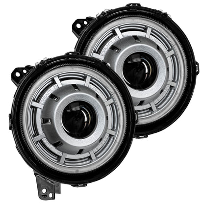 Oracle Oculus Bi-LED Headlights 36W 4800 Lumens 5500K Graphite Metallic DOT/SAE Set of 2