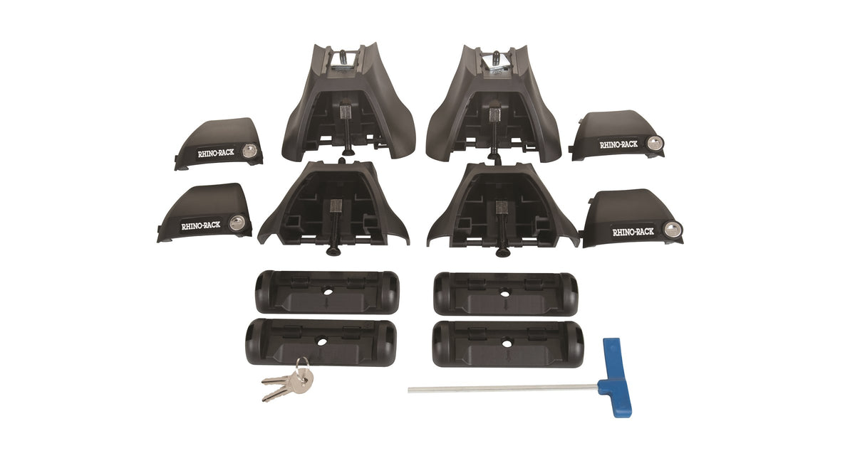 Rhino-Rack 2500 Legs (x4) for Vortex Roof Racks – RLKVA