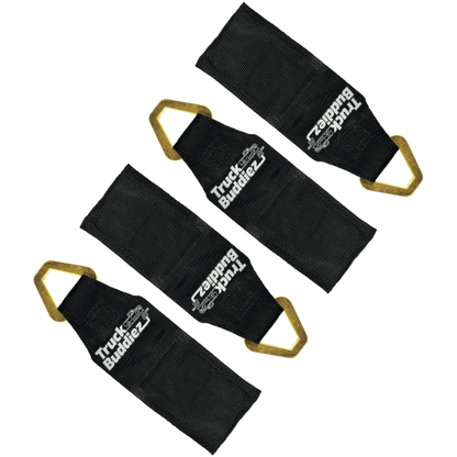EZ4X4 Truck Buddiez 4-Pack Tailgate Tie-Down Anchors – Fits Most Pickup Trucks & Jeep Gladiator