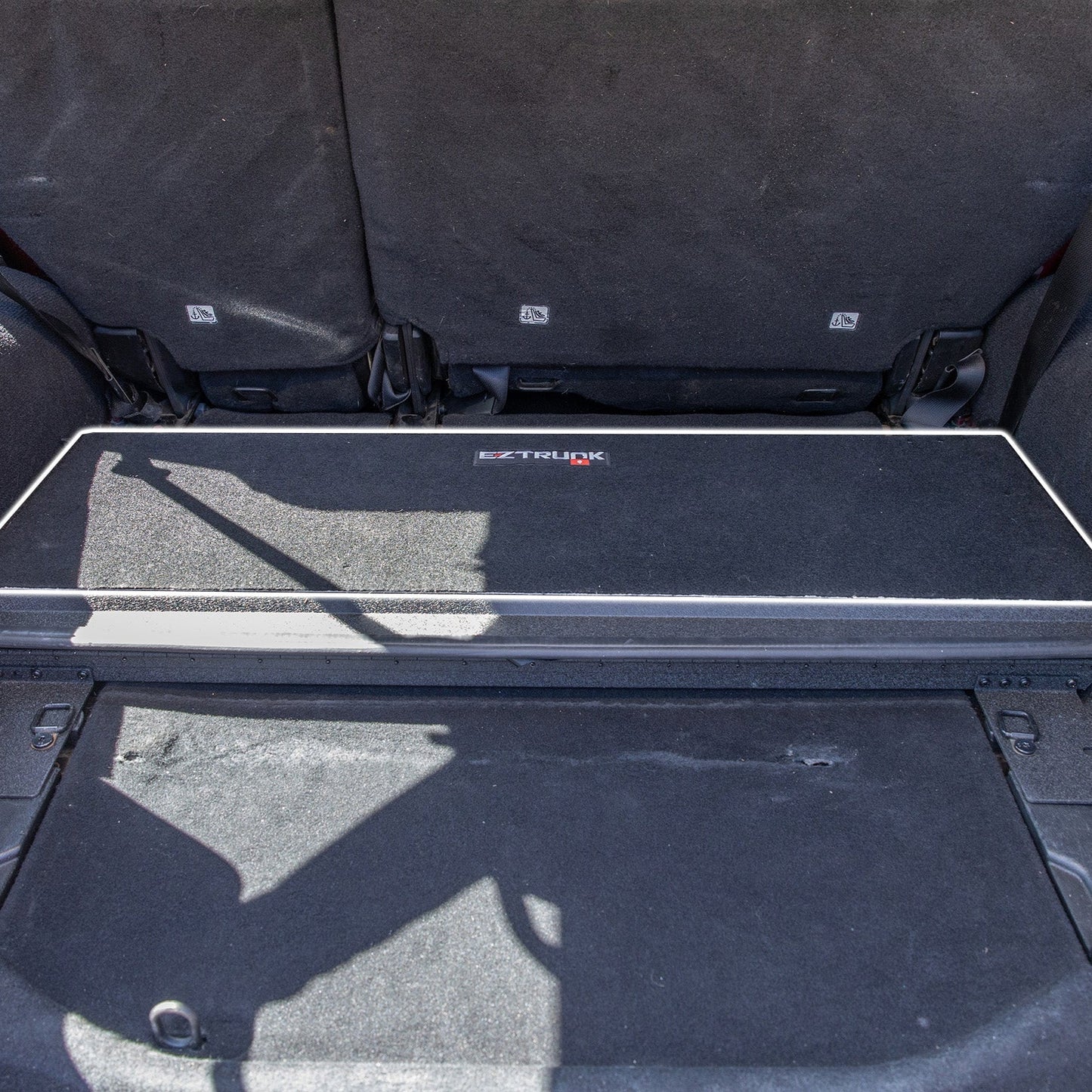 EZ4X4 EZTRUNK Tailgate Table Carpet – Fits Jeep JK 2-Door 2011-2018 – Black, Heavy-Duty, Scratch-Resistant