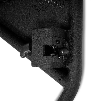 EZ4X4 Phantom Aluminum Full Tube Doors – Fits Jeep TJ/JK/JKU/JL/JLU & JT Gladiator – Textured Black – 2Pc/4Pc