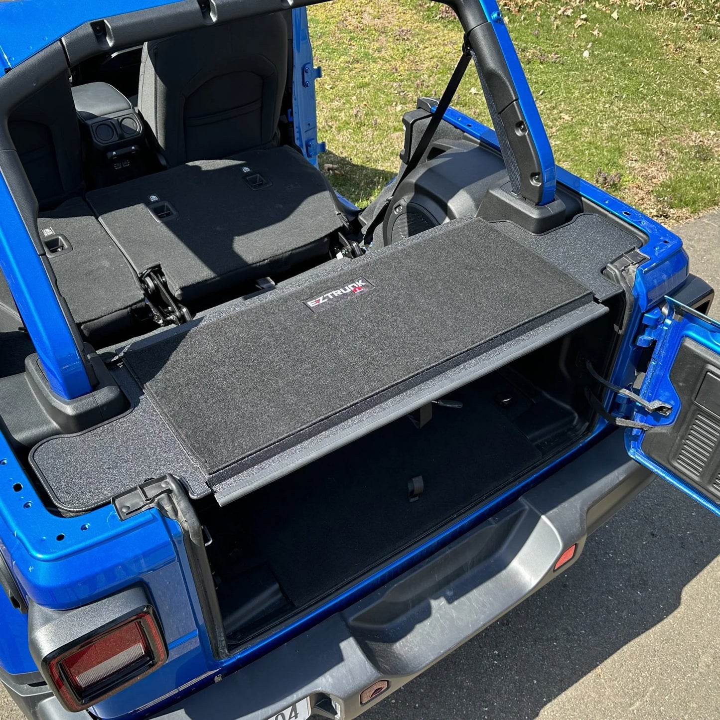EZ4X4 EZTrunk Carpet for Jeep JK 2-Door – Fits 2011–2018 – Black, Custom-Fit, Protective, Easy Install