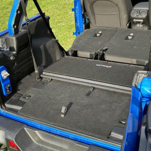 EZ4X4 EZTRUNK Tailgate Extension Table – Fits 2018 & Up Jeep JLU 4-Door – Durable, Rust-Resistant, Easy to Clean