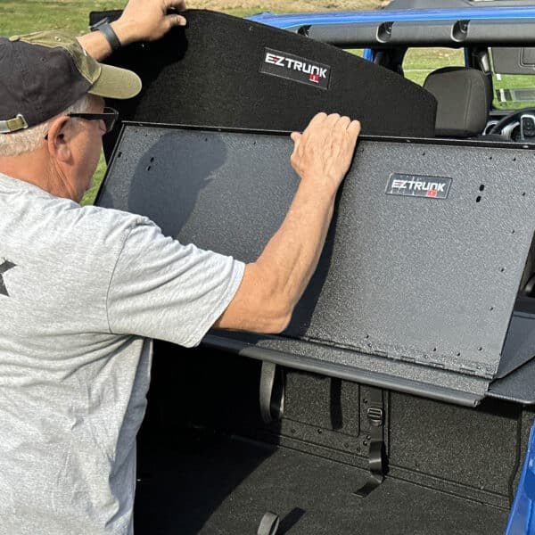 EZ4X4 EZTRUNK Tailgate Extension Table – Fits 2011–2018 Jeep JK 2-Door – Durable, Rust-Resistant, Easy to Clean