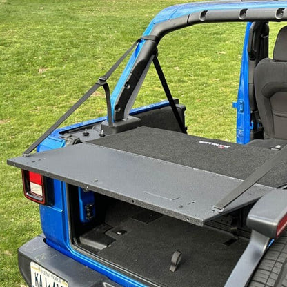 EZ4X4 EZTRUNK Tailgate Table – Fits 2018–2025 Jeep JL 2-Door – Durable, Rust-Resistant, Easy to Clean
