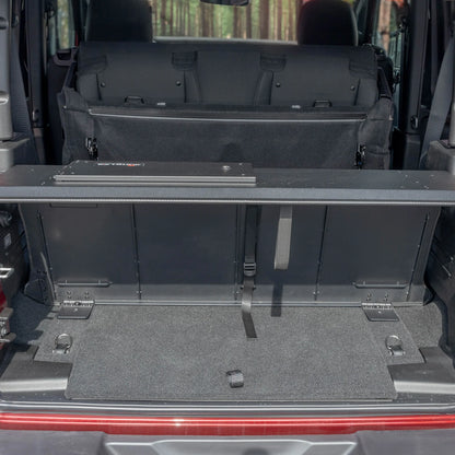 EZ4X4 EZTrunk Folding Security Box for Jeep JK 2-Door – Fits 2011–2018 – Lockable, Fold-Down, Aluminum, Easy Install