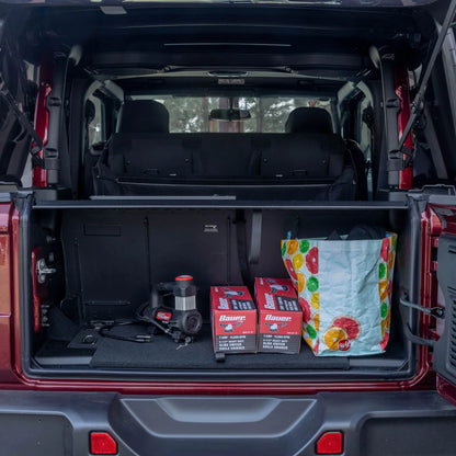 EZ4X4 EZTrunk Folding Security Box for Jeep JK 2-Door – Fits 2011–2018 – Lockable, Fold-Down, Aluminum, Easy Install
