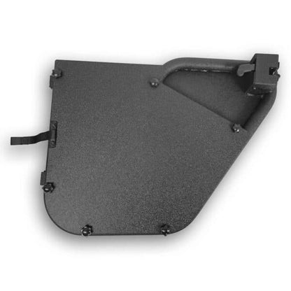 EZ4X4 All-Weather Panels for Phantom Full Tube Doors – Fits Jeep Wrangler JKU – Black – 4Pc