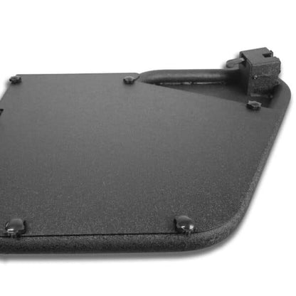EZ4X4 All-Weather Panels for Phantom Full Tube Doors – Fits Jeep Wrangler JKU – Black – 4Pc