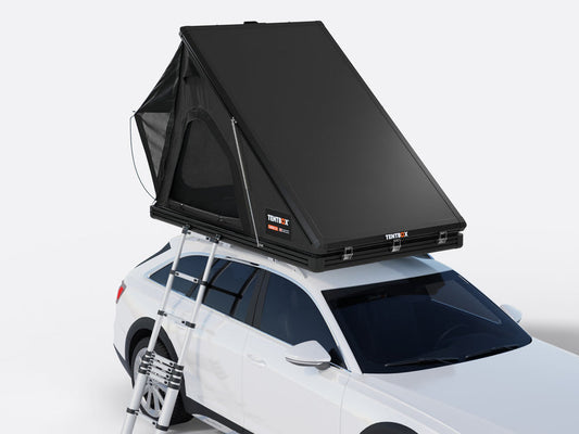 TentBox Cargo 2.0 Roof Tent for Cars - Built with Aluminum Exoskeleton,Integrated LED Light (Midnight Grey )