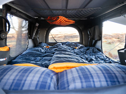 TentBox Classic 2.0 Roof Tent for Cars - All-Season Camping - With Integrated LED Light (Matte Black)