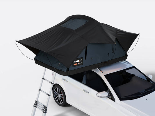 TentBox Lite 2.0 Rooftop Tent - Universal Fit for Cars, SUVs & Pickup Trucks (Slate Grey)