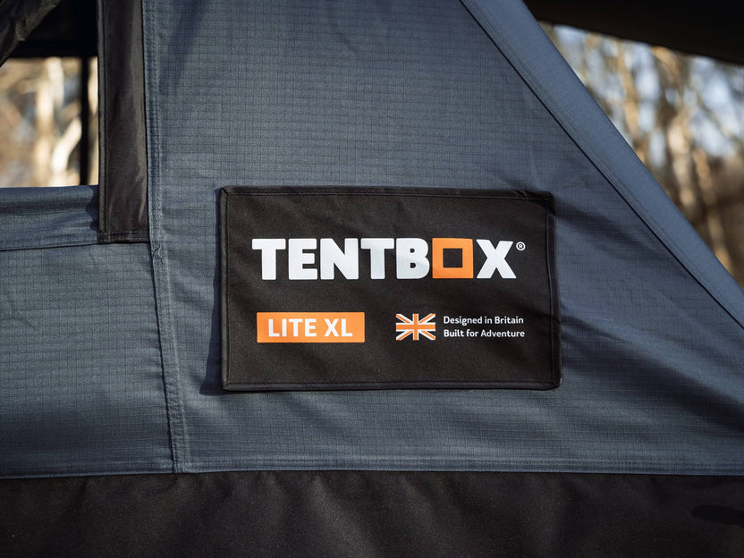 TentBox Lite XL Roof Tent for Cars & SUVs - 4-Person Sleeping Capacity (Forest Green )