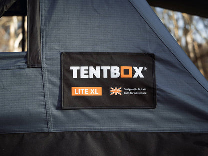 TentBox Lite XL Roof Tent for Cars & SUVs - 4-Person Sleeping Capacity (Forest Green )